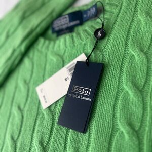 💥SOLD💥  750$ Polo by Ralph Lauren THE ICONIC CASHMERE SWEATER   Medium